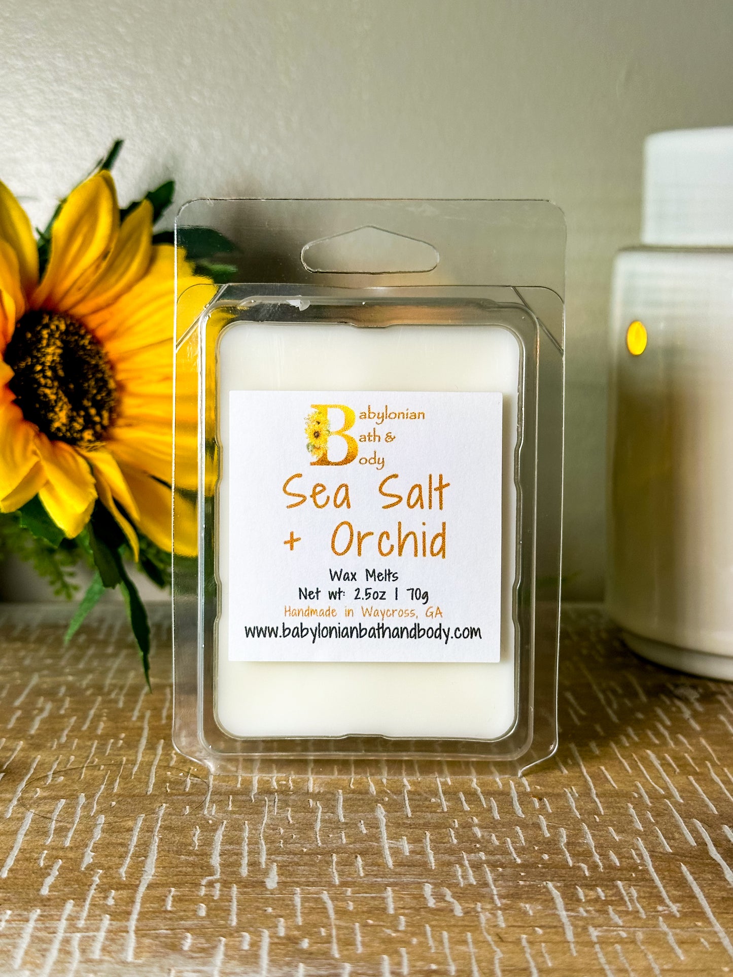 Sea Salt + Orchid Wax Melts