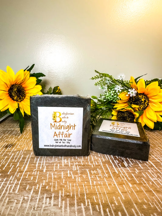 Midnight Affair Goats Milk Bar Soap