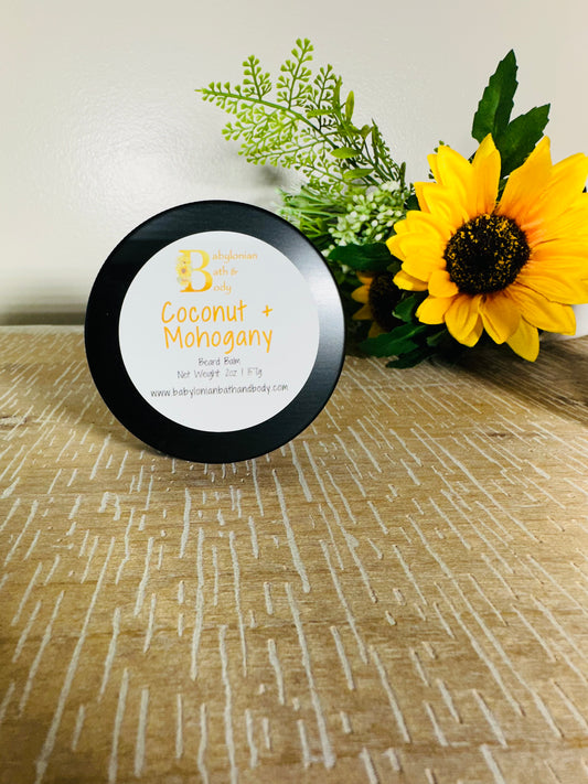 Coconut + Mohogany Beard Balm