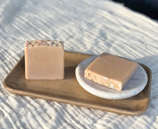 Oatmeal Milk + Honey Goats Milk Bar Soap