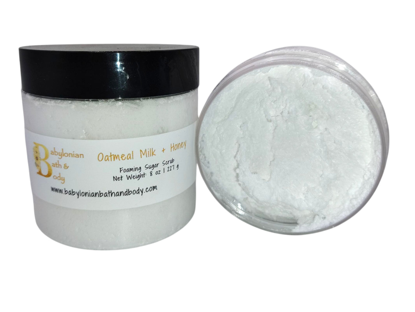 Oatmeal Milk + Honey Foaming Sugar Scrub