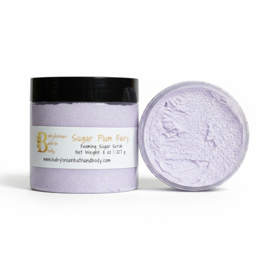 Sugar Plum Fairy Foaming Sugar Scrub