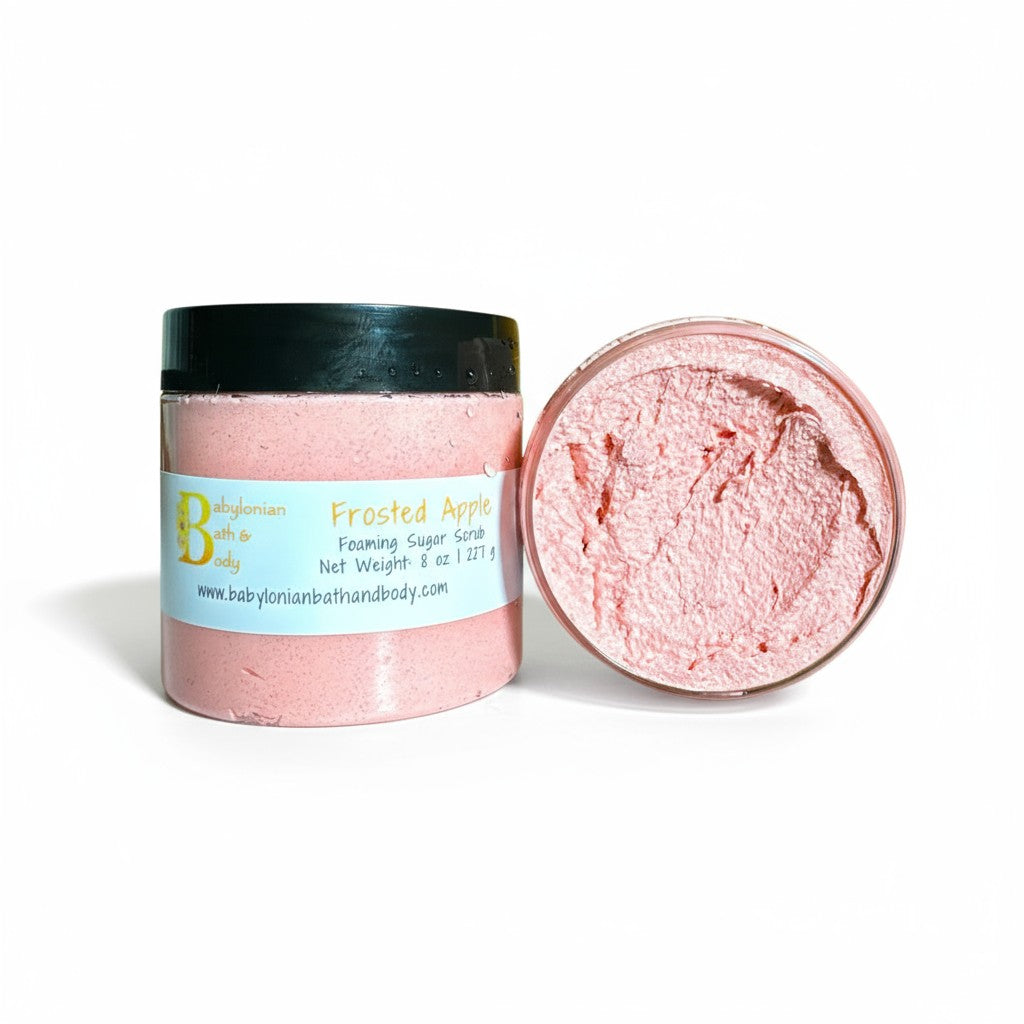 Frosted Apple Foaming Sugar Scrub