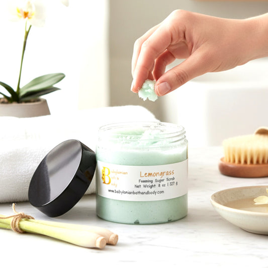 Lemongrass Foaming Sugar Scrub