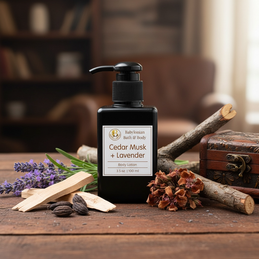 Cedar Musk + Lavender Lotion