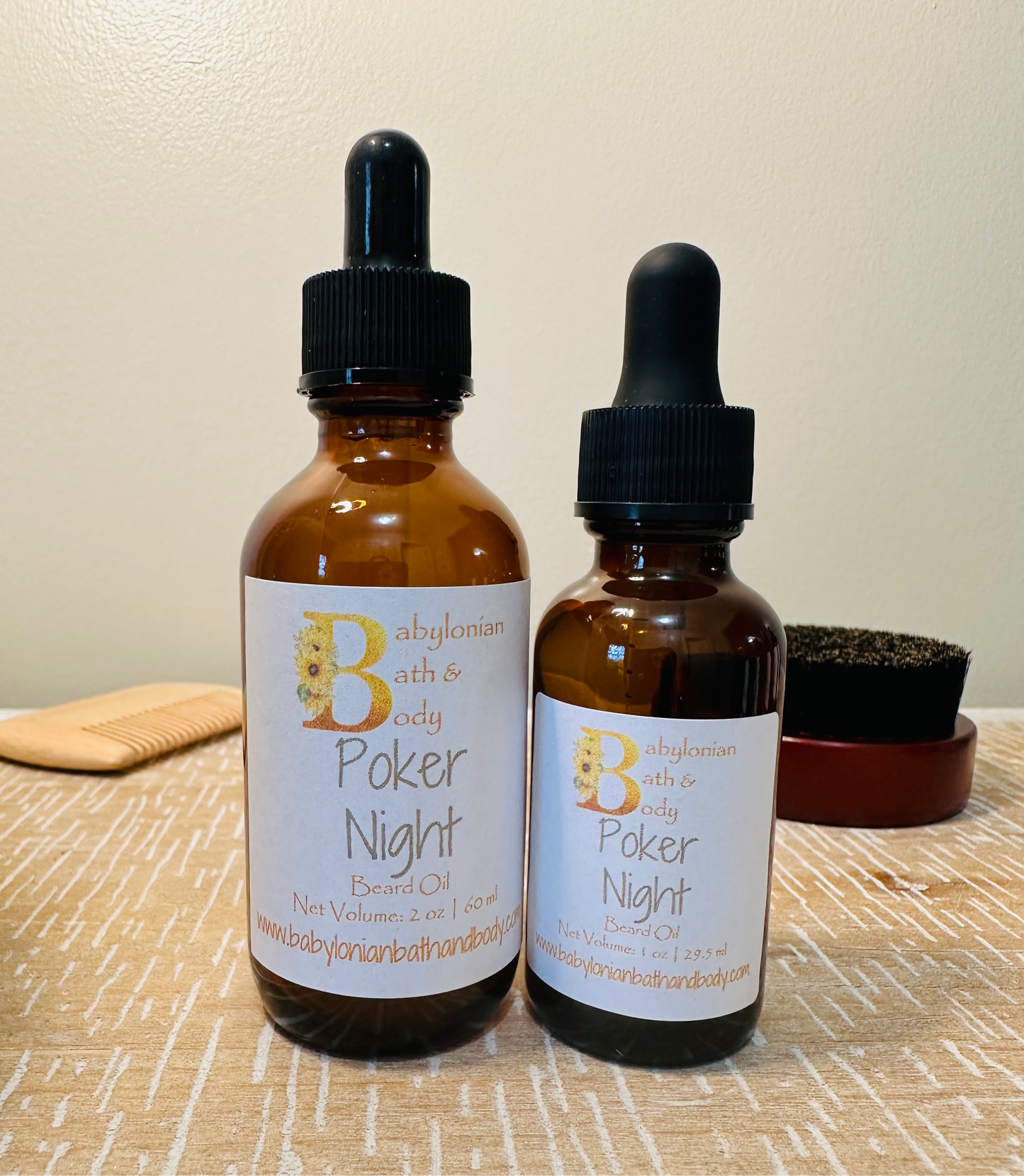 Poker Night Beard Oil