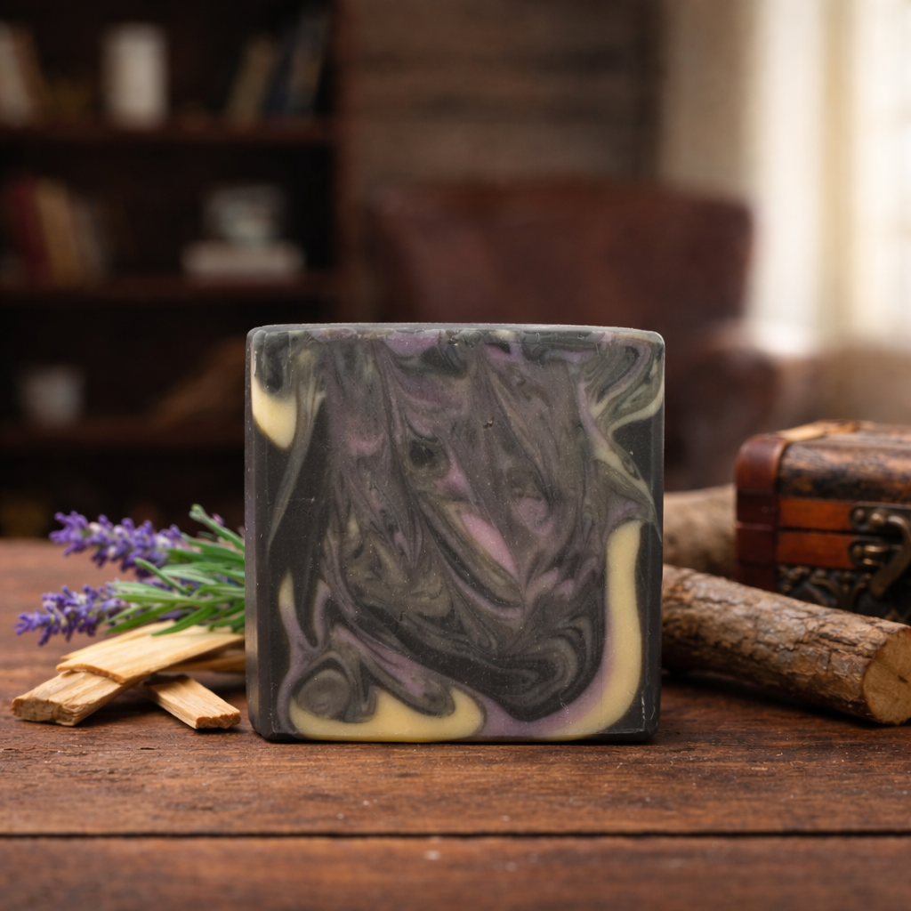 Cedar Musk + Lavender Goats Milk Bar Soap