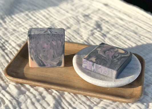 Cedar Musk + Lavender Goats Milk Bar Soap