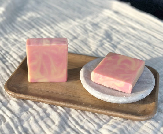 Watermelon Lemonade Goats Milk Bar Soap