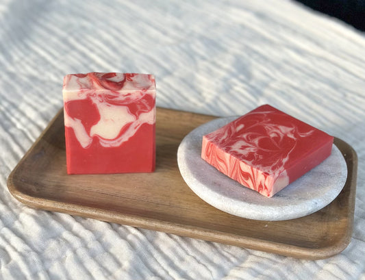 Strawberries + Cream Goats Milk Bar Soap