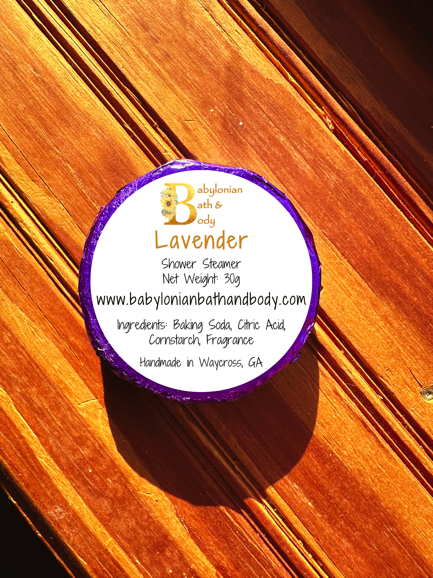 Lavender Shower Steamer