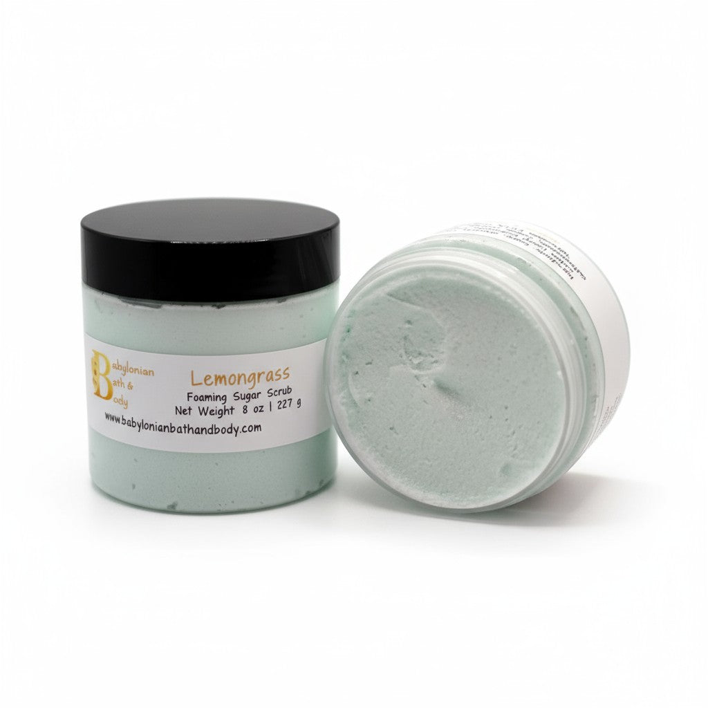 Lemongrass Foaming Sugar Scrub