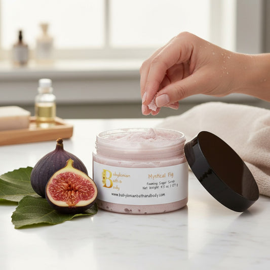 Mystical Fig Foaming Sugar Scrub