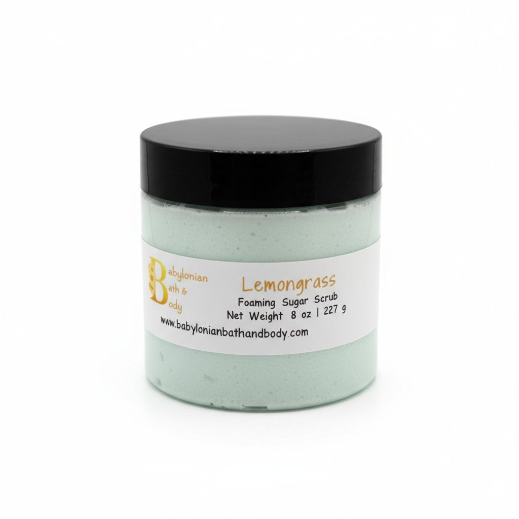Lemongrass Foaming Sugar Scrub
